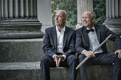 Foto de prensa de los dos músicos