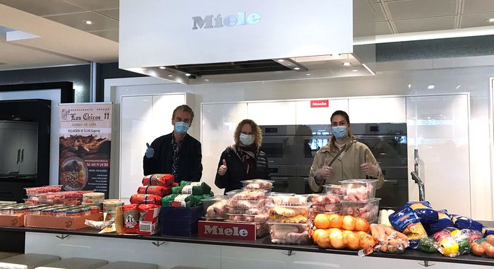 Acción solidaria: Alimentos para familias vulnerables durante la crisis del coronavirus