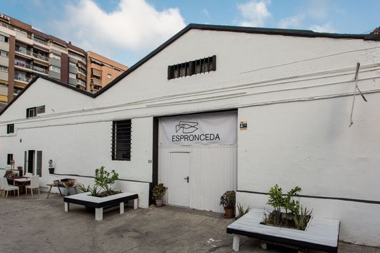 Fachada de la Residencia Espronceda