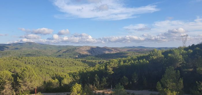 Vista desde la finca del artista Enrique Asensi