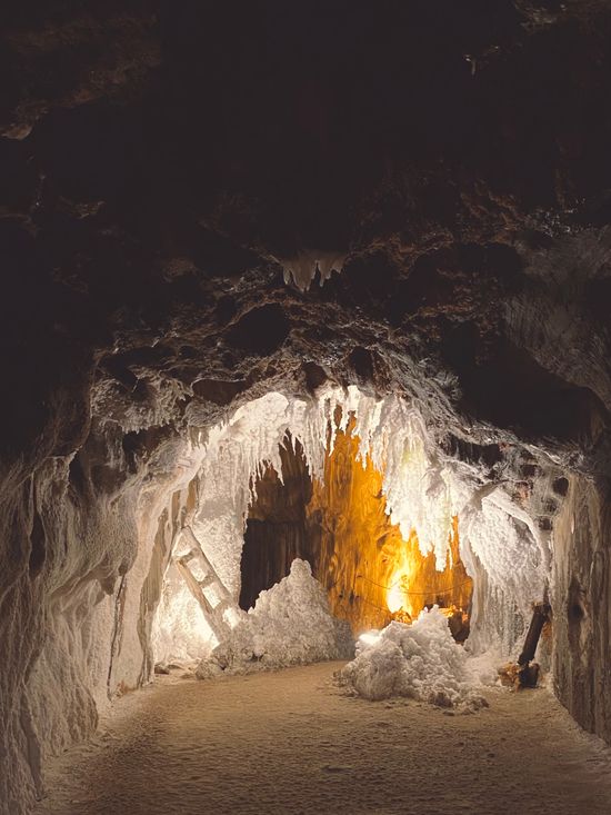 Interior de la mina